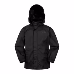 Mountain Warehouse Childrens/Kids Pakka Waterproof Jacket And Trousers Set - 3-4 Years, Black