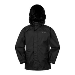 Mountain Warehouse Childrens/Kids Pakka Waterproof Jacket And Trousers Set - 3-4 Years, Black