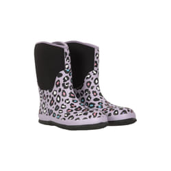 Mountain Warehouse Childrens/Kids Puddle Leopard Print Muck Boots - 5 UK Child, Lilac