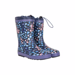Mountain Warehouse Childrens/Kids Leopard Print Winter Wellington Boots - 5 UK, Purple