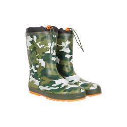 Mountain Warehouse Childrens/Kids Camo Winter Wellington Boots - 4 UK, Khaki Green