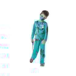 Rubies Childrens/Kids Zombie Doctor Halloween Costume - 5-6 Years, Red/Blue