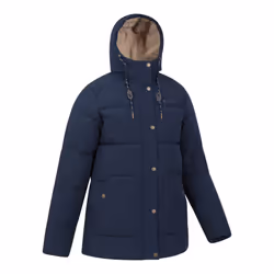 Mountain Warehouse Womens/Ladies Manta Borg Lined Padded Jacket - 8 UK, Navy