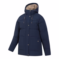 Mountain Warehouse Womens/Ladies Manta Borg Lined Padded Jacket - 8 UK, Navy