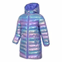 Mountain Warehouse Childrens/Kids Florence Longline Padded Jacket - 11-12 Years, Iridescent