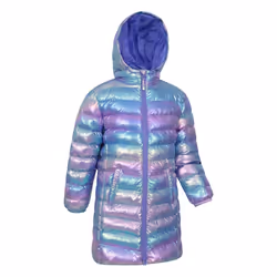 Mountain Warehouse Childrens/Kids Florence Longline Padded Jacket - 13 Years, Iridescent