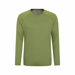 Mountain Warehouse Mens Plain Quick Dry Active Top - XXS, Green