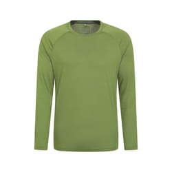Mountain Warehouse Mens Plain Quick Dry Active Top - XXS, Green
