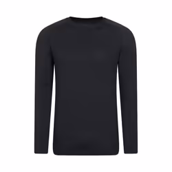 Mountain Warehouse Mens Vermont Base Layer Top - 4XL, Black