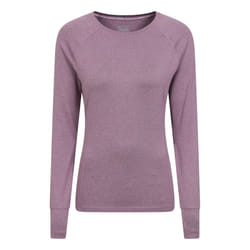 Mountain Warehouse Womens/Ladies Stance Soft Touch Long-Sleeved T-Shirt - 18 UK, Berry