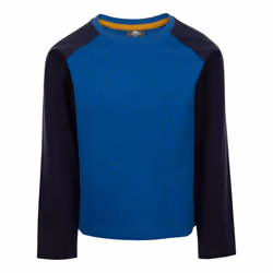 Trespass Boys Colley Long-Sleeved T-Shirt - 2-3 Years, Blue
