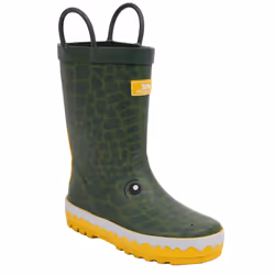 Trespass Childrens/Kids Crocodile Wellington Boots - 6 UK Child, Green/Yellow