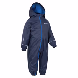 Mountain Warehouse Childrens/Kids Spright Waterproof Rain Suit - 2-3 Years, Navy