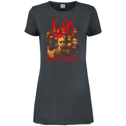 Amplified Womens/Ladies Untouchables Korn T-Shirt - XXL, Charcoal