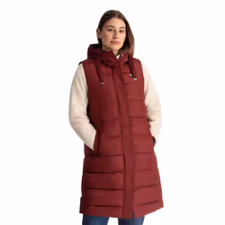 Trespass Womens/Ladies Leona Quilted Gilet - S, Dark Cherry