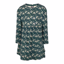 Trespass Girls Morra Floral Dress - 11-12 Years, Pine