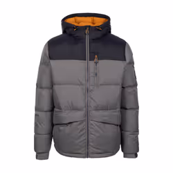 Trespass Mens Erris Down Jacket - L, Storm Grey