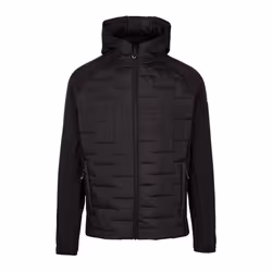 Trespass Mens Heber Hybrid Hoodie - L, Black
