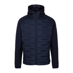Trespass Mens Heber Hybrid Hoodie - L, Navy