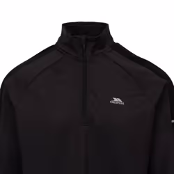 Trespass Mens Caldez Active Top - XXS, Black Marl