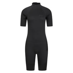 Mountain Warehouse Womens/Ladies Short Wetsuit - 16 UK - 18 UK, Jet Black
