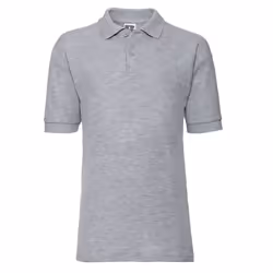 Russell Childrens/Kids Classic Polycotton Polo Shirt - 11-12 Years, Light Oxford