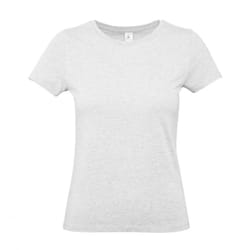 B&C Womens/Ladies #E190 Ringspun Cotton T-Shirt - XS, Ash