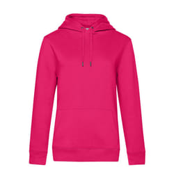 B&C Womens/Ladies Queen Hoodie - S, Magenta Pink