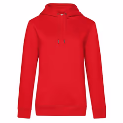 B&C Womens/Ladies Queen Hoodie - S, Red