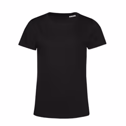 B&C Womens/Ladies Inspire E150 T-Shirt - 10 UK - 12 UK, Black Pure