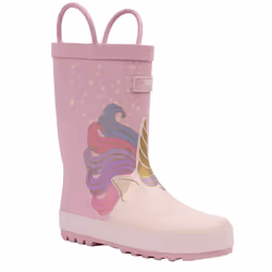 Trespass Childrens/Kids Character Unicorn Wellington Boots - 8 UK Child, Purple/Beige