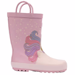 Trespass Childrens/Kids Character Unicorn Wellington Boots - 8 UK Child, Purple/Beige