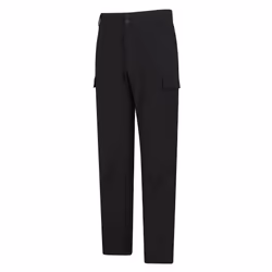 Mountain Warehouse Mens Beacon Softshell Fleece Lined Trousers - 44R, Black
