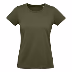 B&C Womens/Ladies Inspire Plus T T-Shirt - XS, Urban Khaki