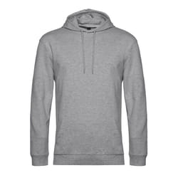 B&C Mens # Hoodie - XS, Heather Grey
