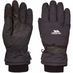 Trespass Unisex Adult Gohan II Ski Gloves - M, Black
