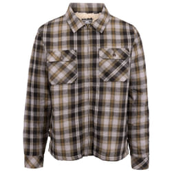 Trespass Mens Danehill Sherpa Lined Shirt - XXL, Dark Vine