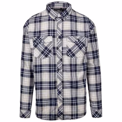 Trespass Mens Dawlish Checked Shirt - XXL, Navy