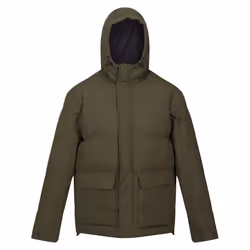 Regatta Mens Falkner Padded Jacket - M, Dark Khaki