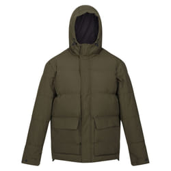 Regatta Mens Falkner Padded Jacket - M, Dark Khaki