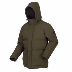 Regatta Mens Falkner Padded Jacket - M, Dark Khaki