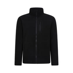 Mountain Warehouse Mens Highland Full Zip Fleece - 4XL, Black