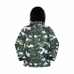 Mountain Warehouse Childrens/Kids Mogal Camo Ski Jacket - 9-10 Years, Dark Green