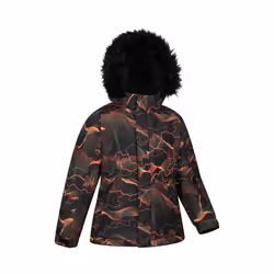 Mountain Warehouse Childrens/Kids Berg Abstract Ski Jacket - 5-6 Years, Black