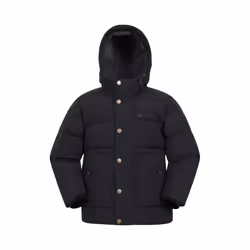 Mountain Warehouse Childrens/Kids Manta Borg Lined Jacket - 7-8 Years, Black
