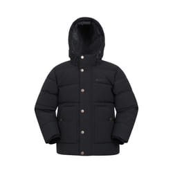 Mountain Warehouse Childrens/Kids Manta Borg Lined Jacket - 7-8 Years, Black