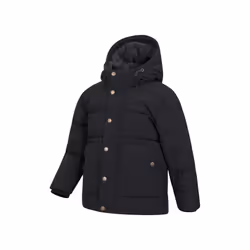 Mountain Warehouse Childrens/Kids Manta Borg Lined Jacket - 9-10 Years, Black