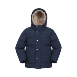 Mountain Warehouse Childrens/Kids Manta Borg Lined Jacket - 13 Years, Navy