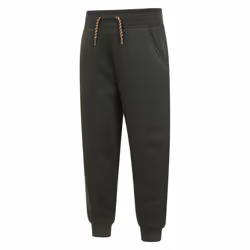 Mountain Warehouse Childrens/Kids Nordic Faux Fur Lined Jogging Bottoms - 7-8 Years, Khaki Green