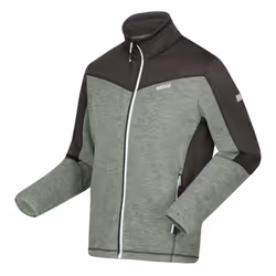 Regatta Mens Highton IV Full Zip Fleece Jacket - XXL, Agave Green/Ash
